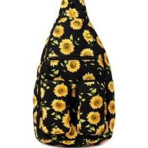 No Boundries 5 pocket sunflower backpack/sling style